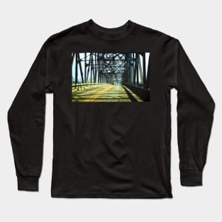 Wrought iron truss bridge Long Sleeve T-Shirt